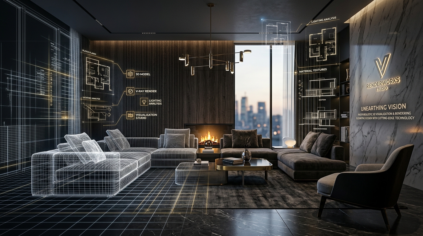 Render Studio — Wizualizacja 3D, Rendering, Architektura