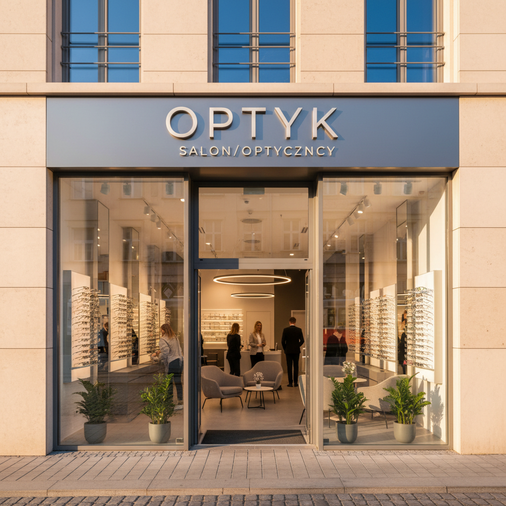Optician Store — Efekt finalny